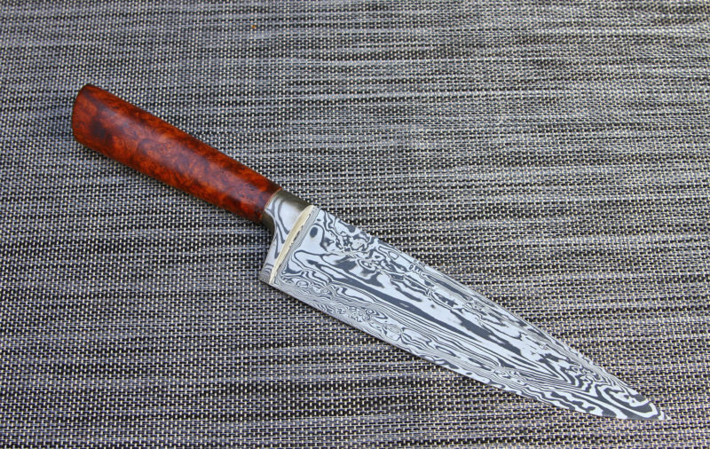 Kochmesser Damasteel Amboina 20cm