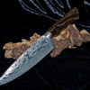 Damasteel Kochmesser aus der Lindenschmiede