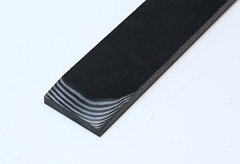 Micarta Leinen schwarz-weiß