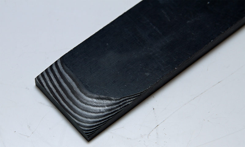 Micarta schwarz-weiß 9mm
