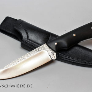 Jagdmesser D2 Ebenholz