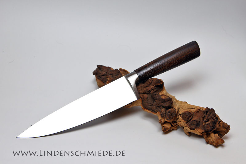 Kochmesser 20 cm Räuchereiche Lindenschmiede