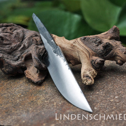 Jagdmesserklinge Kohlenstoffstahl aus der Lindenschmiede