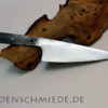 Kochmesserklinge  Kohlenstoffstahl aus der Lindenschmiede