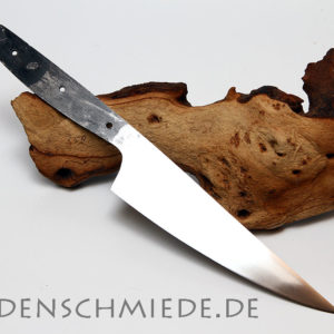 Kochmesserklinge  Kohlenstoffstahl aus der Lindenschmiede