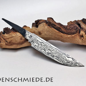 Damasteel Spitzerlklinge 128mm