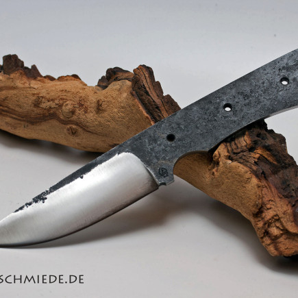 Jagdmesserklinge Wälzlagerstahl aus der Lindenschmiede