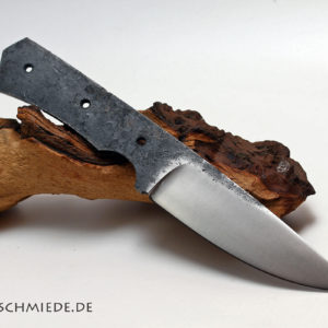 Jagdmesserklinge Wälzlagerstahl aus der Lindenschmiede