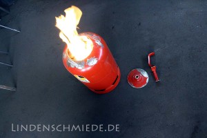 Restgase entzünden sich