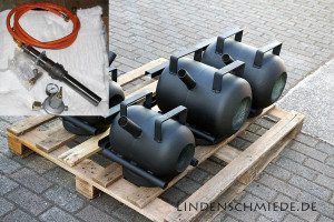 Lindenschmiede Gasesse und Brenner