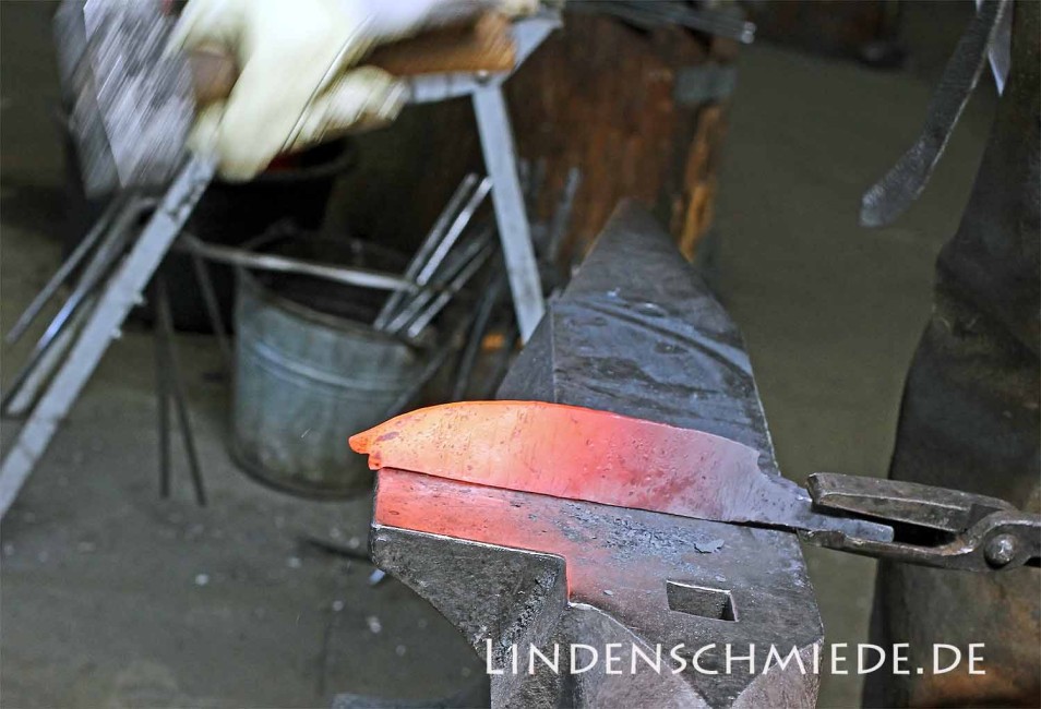 Messerschmiedekurs in der Lindenschmiede