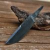 Jagdmesser Klinge aus Damaszenerstahl